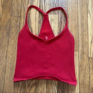 Free People Happiness Runs Sweetheart Crop